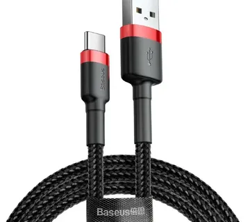 Baseus Cafule USB cable 2 m USB A USB C Black, Red - Strmec, Sveta Nedelja