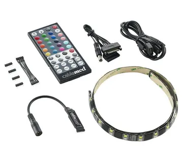 CableMod WideBeam Hybrid LED Kit 60cm - RGB/W CM-LED-60-D60RGBW-RK - Strmec, Sveta Nedelja