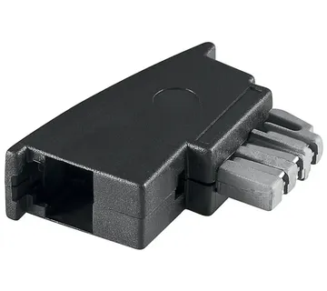 goobay TAE Adapter plug N > RJ11 black - (6P4C) - Strmec, Sveta Nedelja