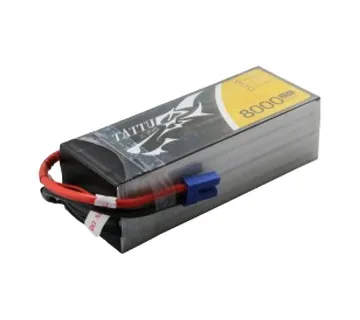 Tattu 8000mAh 22.2V 25C 6S1P Lipo Battery Pack with EC5 - Strmec, Sveta Nedelja