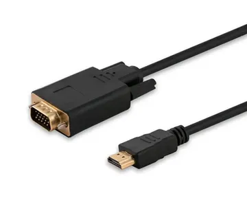 Savio CL-103 video cable adapter 1.8 m HDMI Type A (Standard) VGA (D-Sub) Black - Strmec, Sveta Nedelja