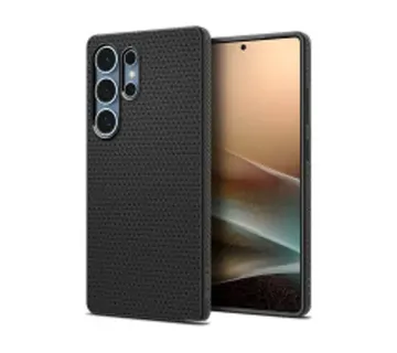 Spigen Liquid Air, matte black - Samsung Galaxy S25 Ultra (ACS08953) - Strmec, Sveta Nedelja