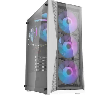 Darkflash DK352 Plus computer case (black and white) + 4 ARGB fans - Strmec, Sveta Nedelja