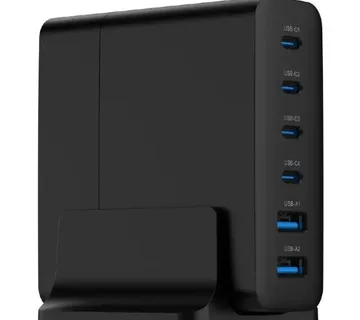 Gembird TA-UC-2A4C-PD75-01-BK mobile device charger Universal Black AC Fast charging Indoor - Strmec, Sveta Nedelja
