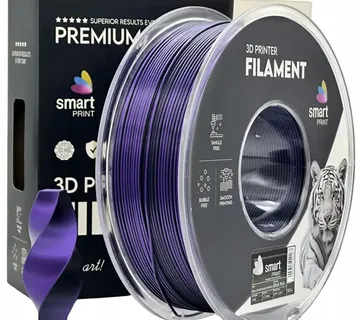 PREMIUM 3D FILAMENT PLA Dual Color black purple 1KG - Strmec, Sveta Nedelja