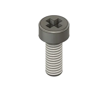 Nylon bolt M3 8 mm, 100 pcs. - Strmec, Sveta Nedelja
