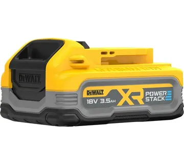 DEWALT Powerstack Battery DCBP318, 18 Volt 3.5Ah yellow/black - Strmec, Sveta Nedelja