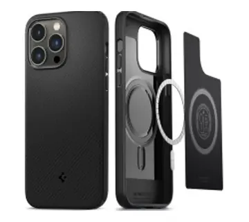 Spigen Mag Armor MagSafe, zaštitna maska za telefon, mat crna - iPhone 15 Pro (ACS06736) - Strmec, Sveta Nedelja