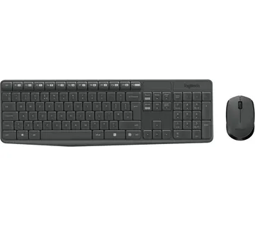 LOGITECH MK235 Wireless Keyboard and Mouse Combo (sivi) - Strmec, Sveta Nedelja