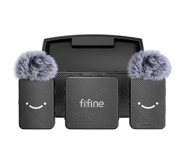Fifine M9 tie microphone set (black) - Strmec, Sveta Nedelja