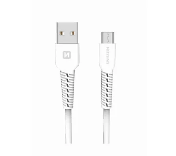 SWISSTEN kabel USB/microUSB, 2A, 1m, bijeli - 03080085 - Strmec, Sveta Nedelja