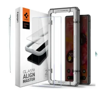 Spigen Glas.tR AlignMaster, zaštitno staklo za ekran telefona, 2 kom + okvir za instalaciju - Pixel 6 (AGL04164) - Strmec, Sveta Nedelja