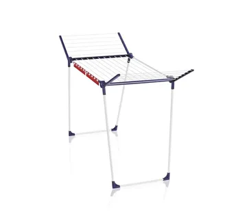 Leifheit Pegasus 180 Classic Floor-standing rack Blue, White - Strmec, Sveta Nedelja