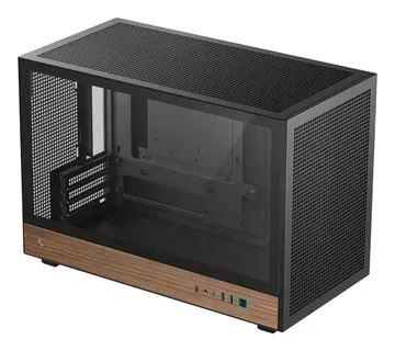 DeepCool CH260 WOOD Micro Tower Black, Wood - Strmec, Sveta Nedelja