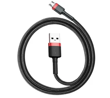 Cable Micro USB Baseus Cafule 1.5A 2m (red & black) - Strmec, Sveta Nedelja
