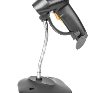 Digitus 2D Bluetooth barcode scanner (black, battery operated, with holder, QR code compatible) - Strmec, Sveta Nedelja