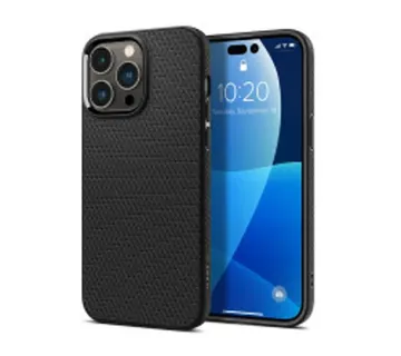 Spigen Liquid Air, zaštitna maska za telefon, mat crna - iPhone 14 Pro - Strmec, Sveta Nedelja