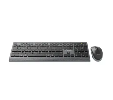 Gembird Dual-mode slim wireless desktop set, 2.4G BT, US layout - Strmec, Sveta Nedelja