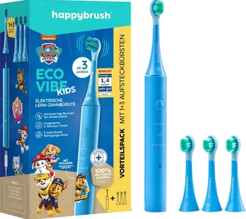 Happybrush ECO VIBE KIDS Paw Patrol + 3 Refills, Electric Toothbrush (light blue) - Strmec, Sveta Nedelja