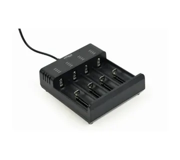 Gembird Fast Battery Charger Ni-MH Li-ion, black - Strmec, Sveta Nedelja