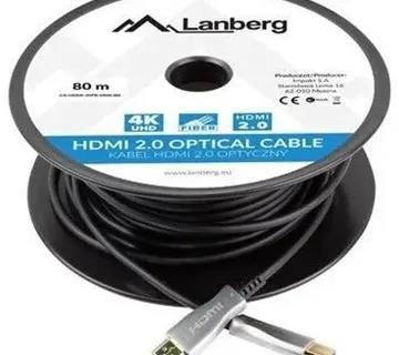 Lanberg CA-HDMI-20FB-0800-BK optical cable HDMI M/M 80m v2.0 4K AOC - Strmec, Sveta Nedelja