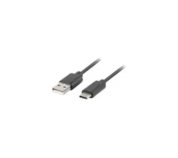 Lanberg CA-USBO-10CU-0005-BK USB cable 0.5 m USB 2.0 USB A USB C Black - Strmec, Sveta Nedelja