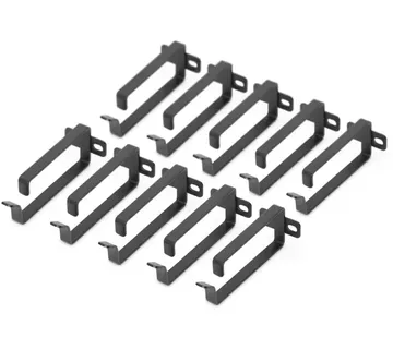 Digitus cable management bracket for 483mm (19") cabinets (black, 10 pieces, 2U, 44 x 100mm) - Strmec, Sveta Nedelja
