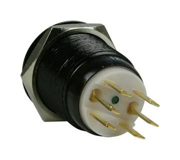 Lamptron Vandalismusschalter 19mm - Blackline - green LAMP-SW1913L-H - Strmec, Sveta Nedelja