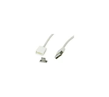 Roline USB2.0 magnetski kabel TIP A(M) na Micro B(M), 1.0m, bijeli - Strmec, Sveta Nedelja