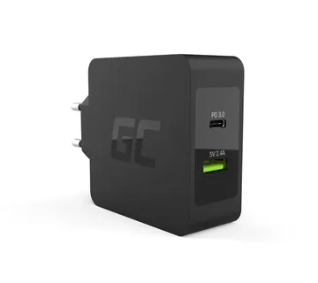 Green Cell CHAR10 mobile device charger Black Indoor - Strmec, Sveta Nedelja