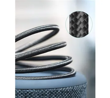 iPEAX KABEL TEXTILE USB-A/USB-C 1,5M, 60W, 3A, USB 2.0 BLACK - 03090073 - Strmec, Sveta Nedelja