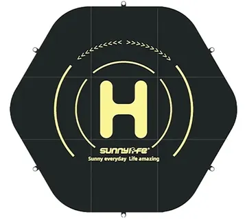 Landing pad for drones Sunnylife 110cm hexagon - Double Sided (TJP10) - Strmec, Sveta Nedelja