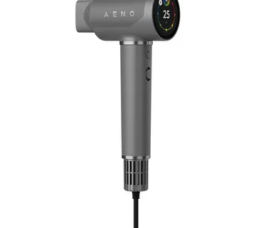High Speed Hair Dryer, Grey, 220V-240V~50-60Hz, 1500W, Voice Control, Ionizer, Touch LCD, Infrared Nursing, Infrared Distance Protection, AI Control, Gravity Sensor 110000RPM, Noise less than 67dB - Strmec, Sveta Nedelja