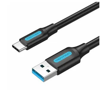 Vention USB 3.0 A Male to C Male Cable 0,5M, Black - Strmec, Sveta Nedelja