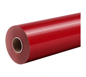 HTVRONT Pure Heat Transfer Film, 30.5 cm x 1.8 m (red) - Strmec, Sveta Nedelja