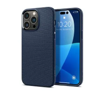 Spigen Liquid Air, zaštitna maska za telefon, tamno plava - iPhone 14 Pro Max - Strmec, Sveta Nedelja
