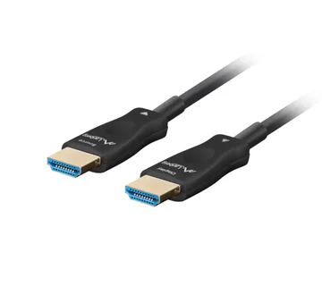 Lanberg Hdmi Cable Lanberg Hdmi Cable M/m V2.1 10m Optical Aoc Black - Strmec, Sveta Nedelja
