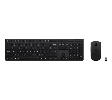 Lenovo 4X31R64328 keyboard Mouse included Office RF Wireless + Bluetooth German Black - Strmec, Sveta Nedelja