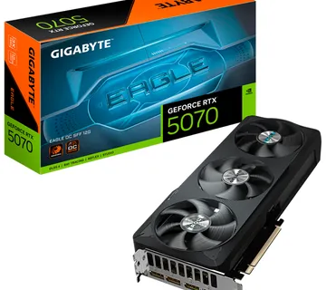 GIGABYTE Video Card NVIDIA GeForce RTX 5070 EAGLE OC SFF 12G (12GB GDDR7/192bit, PCI-E 5.0, Recommended PSU 750W, 16Pin Power connector, 3x DP, 1x HDMI) - Strmec, Sveta Nedelja