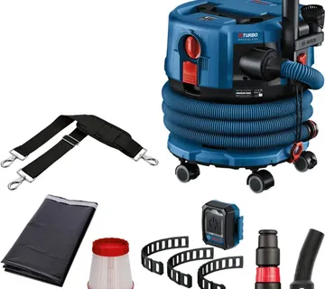 Bosch GAS 18V-12 MC, wet/dry vacuum cleaner (blue, without battery and charger) - Strmec, Sveta Nedelja