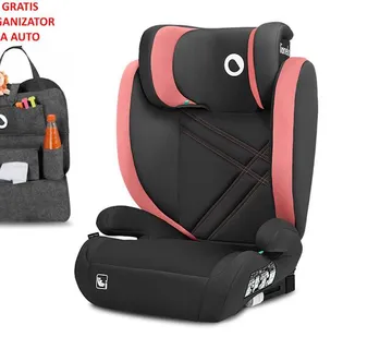 Lionelo i-Size autosjedalica Hugo, ISOFIX, 100-150cm, roza + ORGANIZATOR - 21020116 - Strmec, Sveta Nedelja