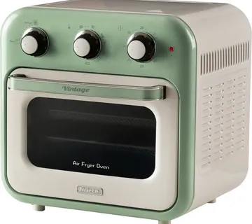 Ariete 3-in-1 Vintage Green Air Fryer and Mini Oven (white/light green, 1,350 watts, 16-liter cooking space, with viewing window) - Strmec, Sveta Nedelja