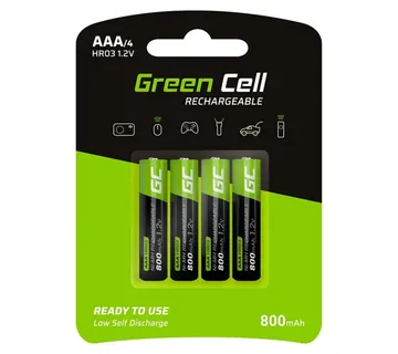 Green Cell GR04 household battery Rechargeable battery AAA Nickel-Metal Hydride (NiMH) - Strmec, Sveta Nedelja