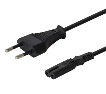 Savio CL-100 power cable Black 1.8 m IEC Type E (3.4 mm, 3.1 mm) IEC C7 - Strmec, Sveta Nedelja