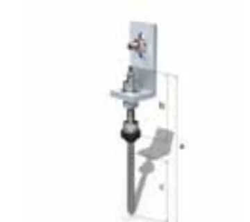 Hanger bolt M12 x 250 (offset connection) - Strmec, Sveta Nedelja