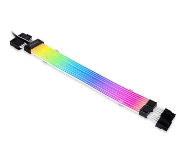 Kabel Lian Li Strimer Plus V2 Dual 8-Pin RGB, PCIe, za grafčno kartico, 30 cm - Strimer plusV2 8 pins - Strmec, Sveta Nedelja