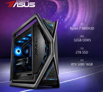 BaB računalo Inferno Ultra X (Ryzen 7 9800X3D, ASUS ROG Strix LC, Astral RTX 5080, 32GB DDR5, 2TB SSD, Win11P) Powered By ASUS - Strmec, Sveta Nedelja