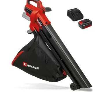 Einhell Power X-Change Akku-Laubsauger VENTURRO 18/210 Kit, 18Volt, Laubsauger/Laubbläser (rot/schwarz, 1x Li-Ionen Akku 4,0Ah, POWER FOR ALL ALLIANCE) - Strmec, Sveta Nedelja