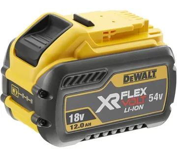 DEWALT XR FLEXVOLT Battery DCB548, 54 Volt yellow/black, 54 Volt 4Ah or 18 Volt 12Ah - Strmec, Sveta Nedelja