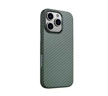 SWISSTEN maskica SHELL MagStick za iPhone 16 PRO MAX carbon zelena!!! - 03090024 - Strmec, Sveta Nedelja